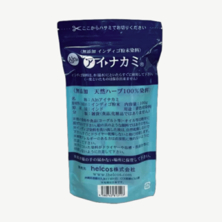 無添加インディゴ粉末染料 アイナカミ 100g
