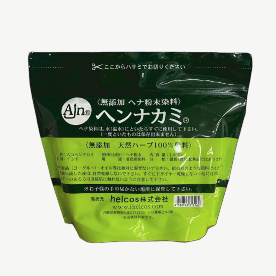 無添加ヘナ粉末染料 ヘンナカミ 1000g