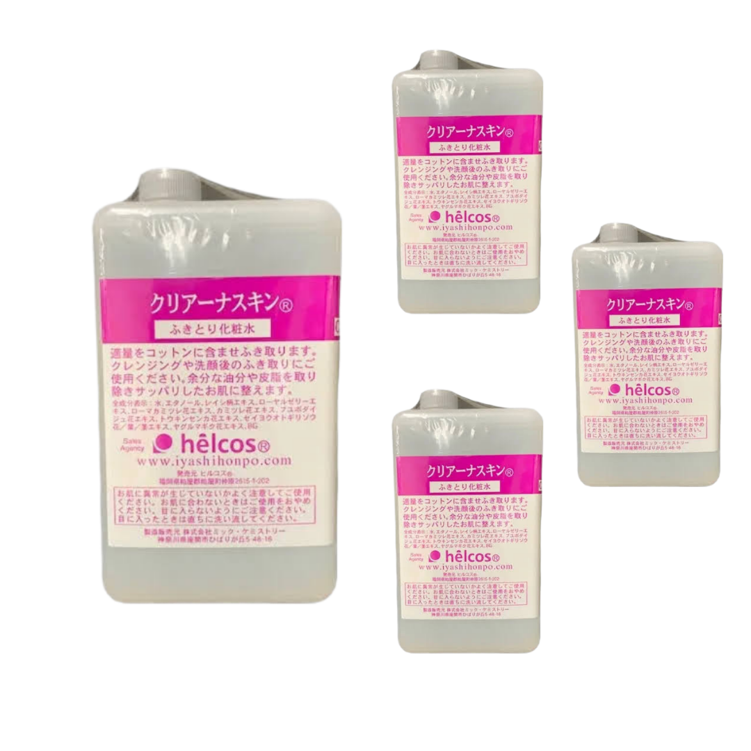ヒルコス 拭き取り化粧水 クリアーナスキン詰替え1000mL