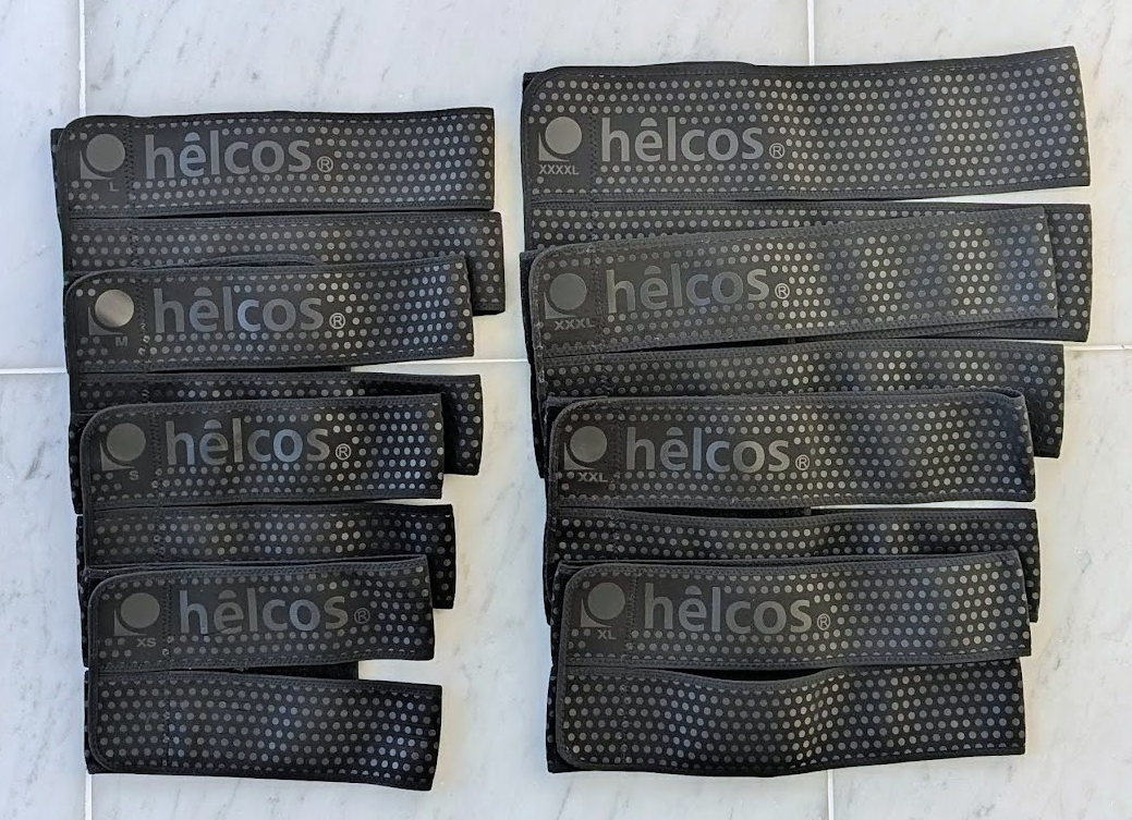 トルマリン骨盤ベルト全8サイズセット+XS. XXXXL プレゼント(合計10枚) - 画像 (3)